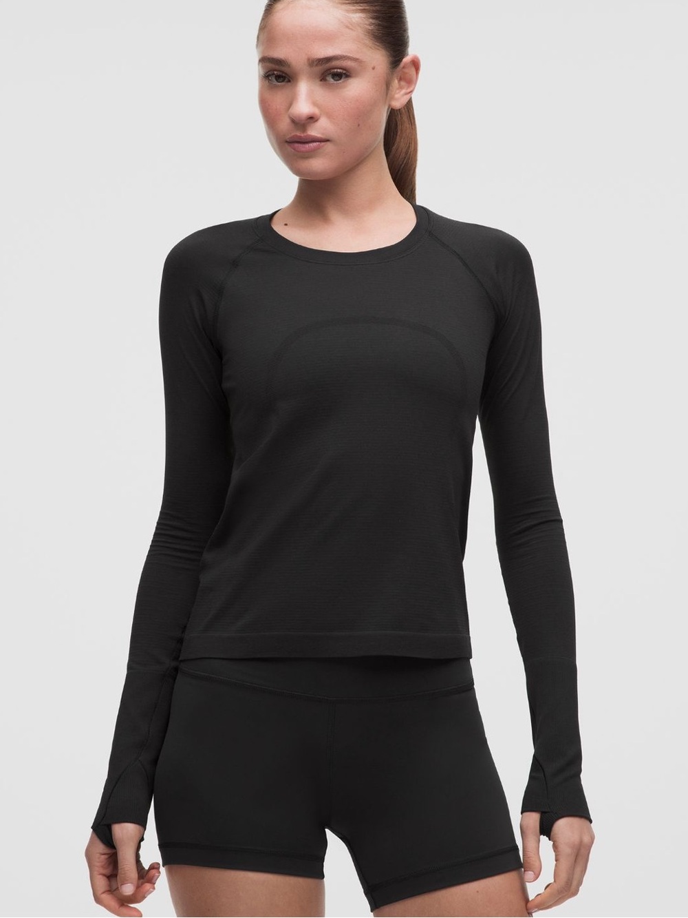 Lululemon Swiftly Tech Long-Sleeve Shirt 2.0 Waist Length size 2